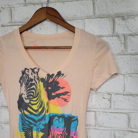 NOLLIE zebra colorful graphic tee - Picture 4 of 11